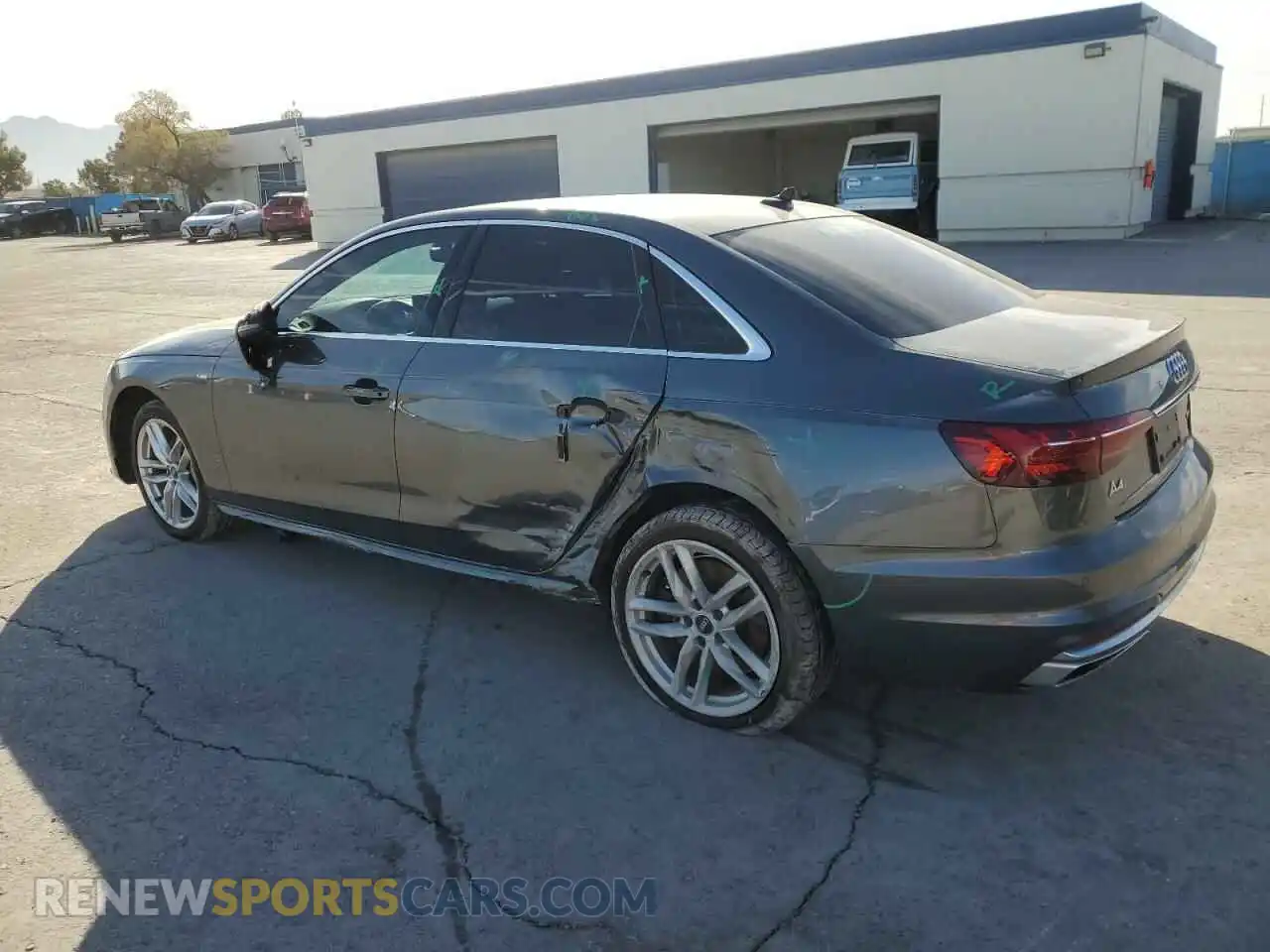 2 Photograph of a damaged car WAUDAAF40MA026853 AUDI A4 2021