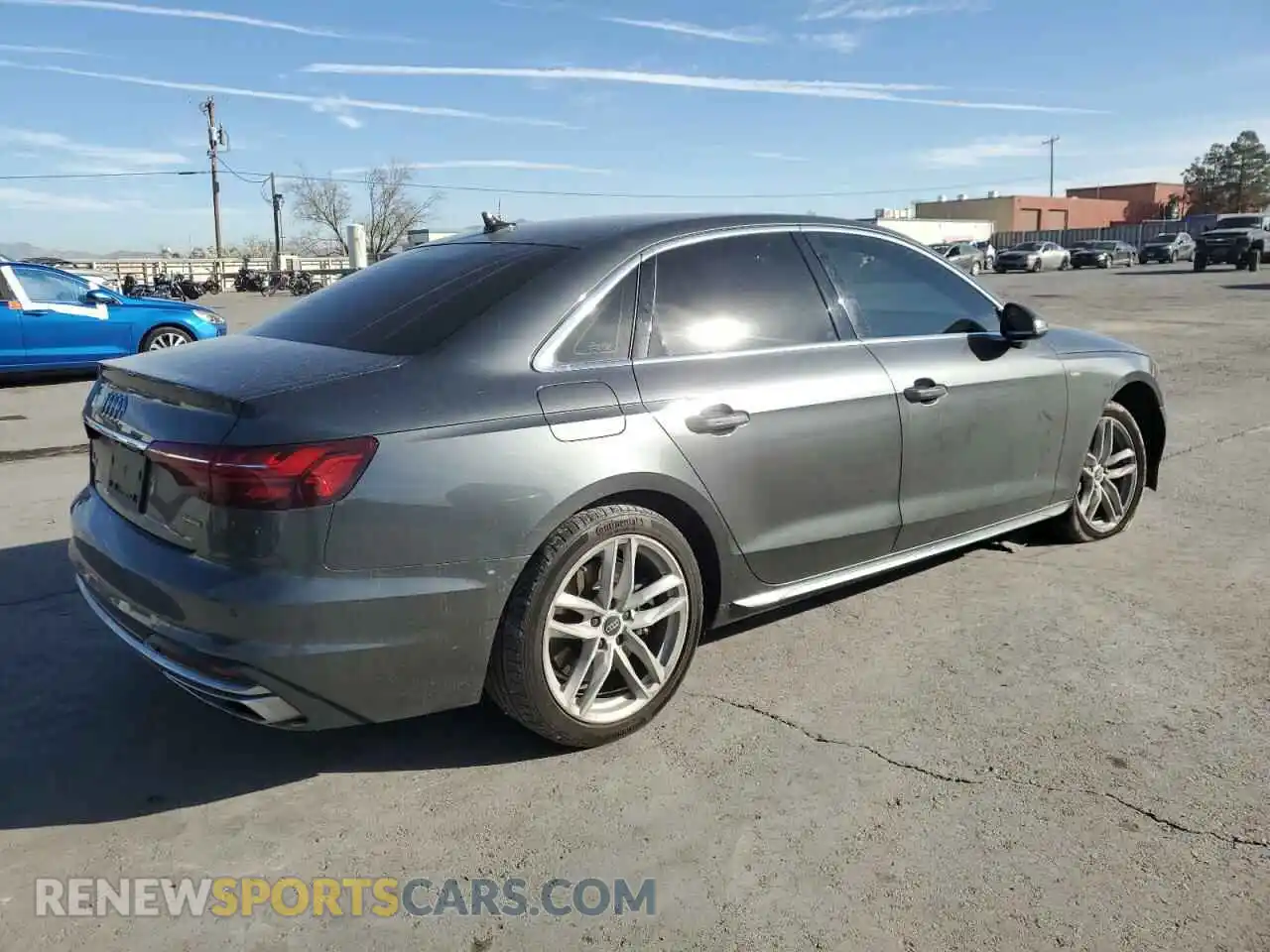3 Photograph of a damaged car WAUDAAF40MA026853 AUDI A4 2021