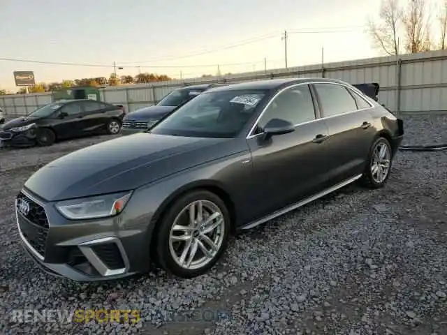 1 Фотография поврежденного автомобиля WAUDAAF41MA031088 AUDI A4 2021