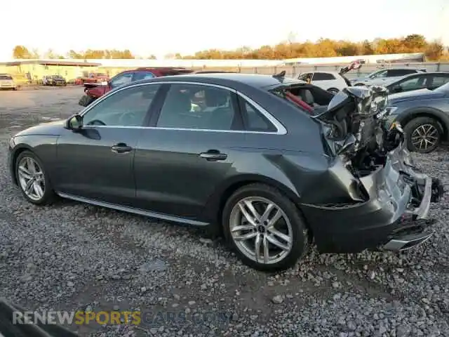 2 Фотография поврежденного автомобиля WAUDAAF41MA031088 AUDI A4 2021