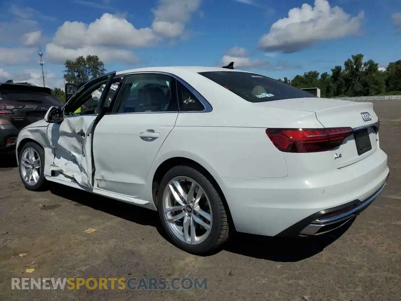 2 Photograph of a damaged car WAUDAAF41MN006085 AUDI A4 2021