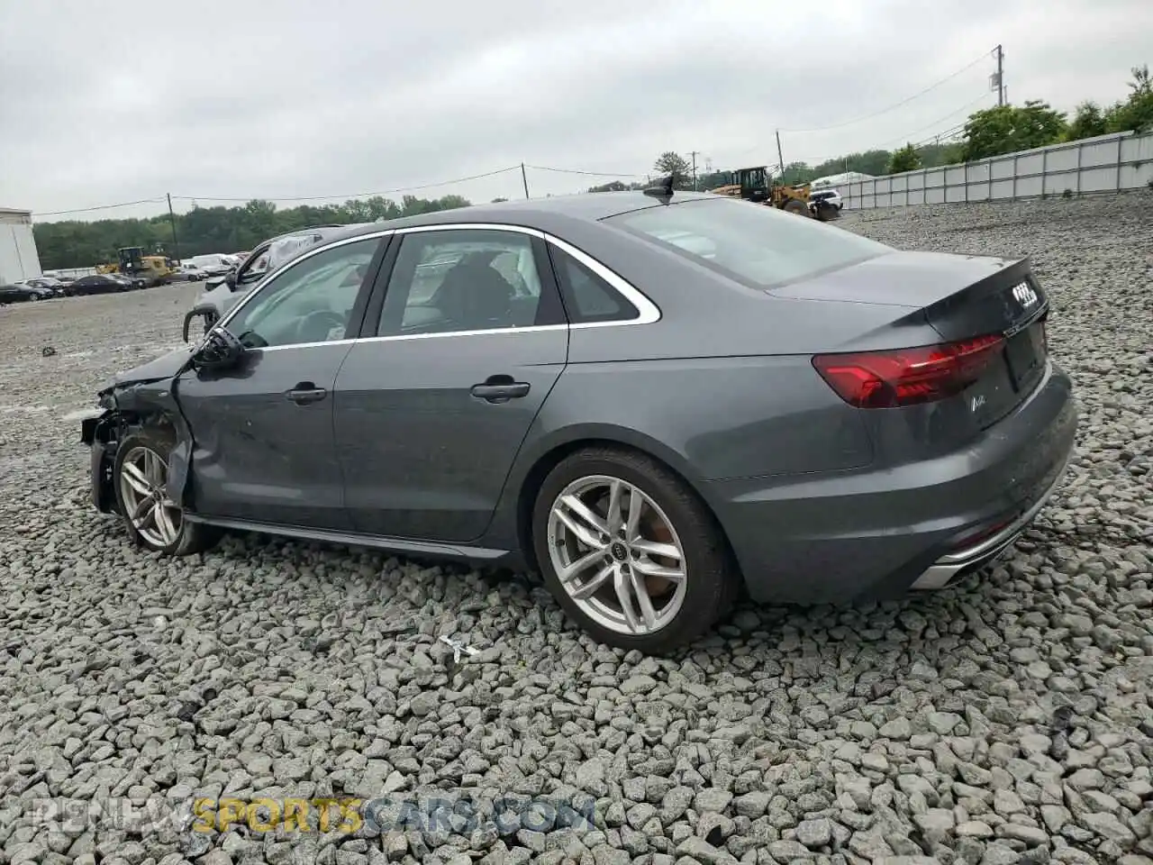 2 Photograph of a damaged car WAUDAAF41MN011075 AUDI A4 2021