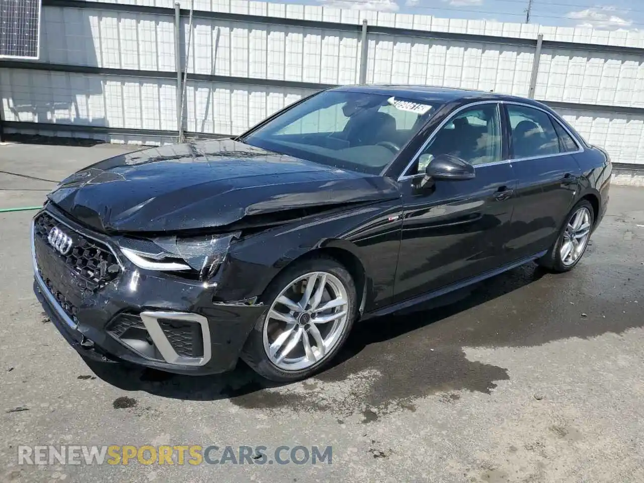 1 Фотография поврежденного автомобиля WAUDAAF43MA043839 AUDI A4 2021
