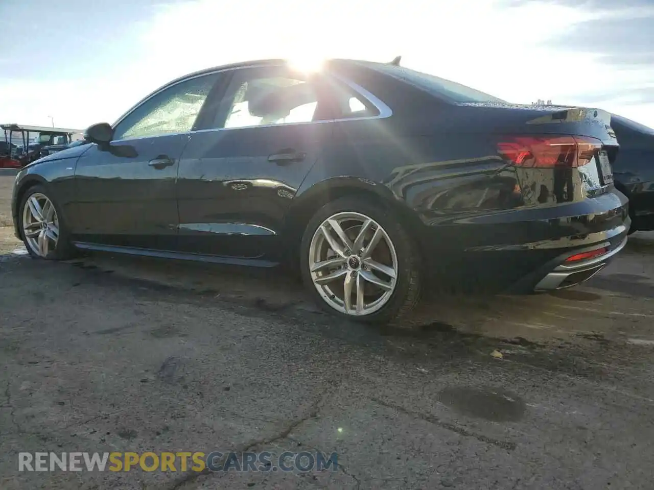 2 Photograph of a damaged car WAUDAAF44MA043817 AUDI A4 2021