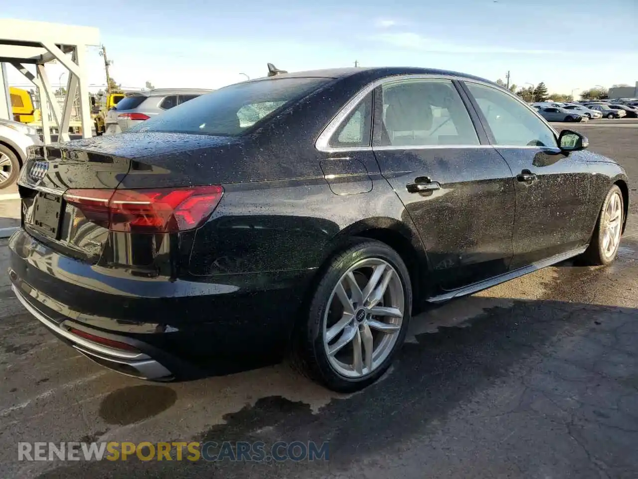 3 Photograph of a damaged car WAUDAAF44MA043817 AUDI A4 2021