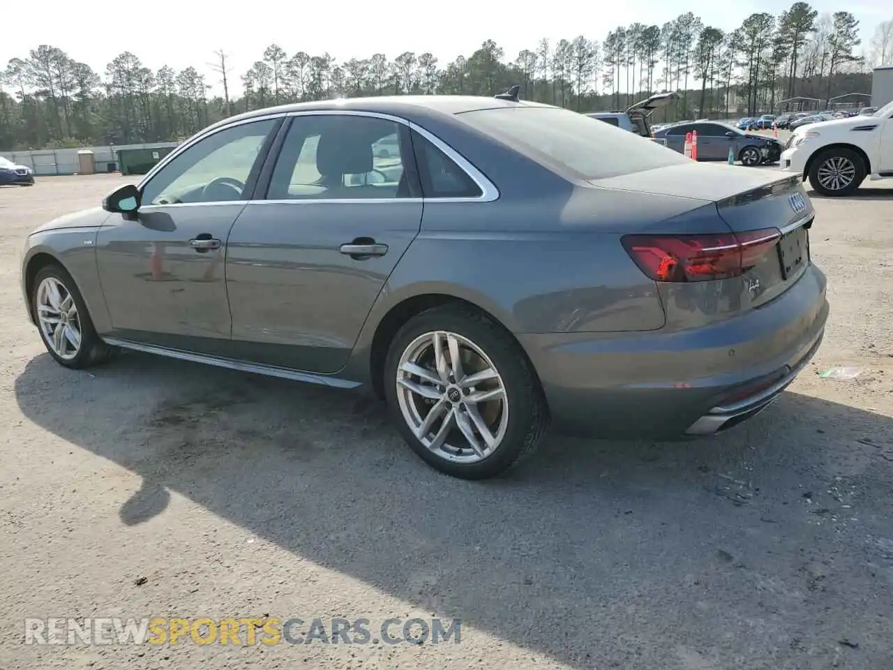 2 Photograph of a damaged car WAUDAAF44MA055417 AUDI A4 2021