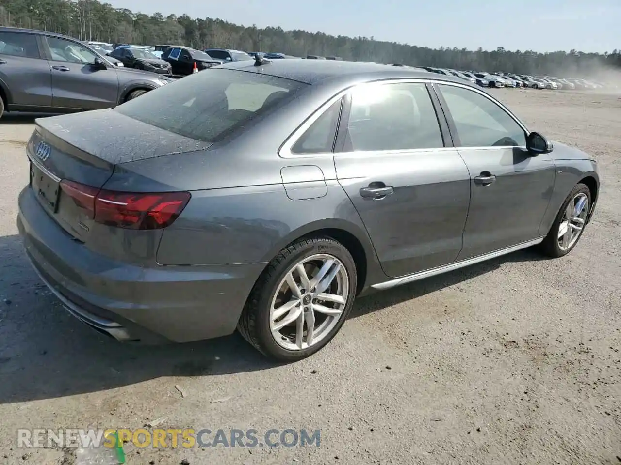 3 Photograph of a damaged car WAUDAAF44MA055417 AUDI A4 2021