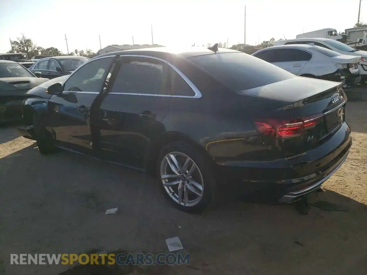 2 Photograph of a damaged car WAUDAAF45MA022846 AUDI A4 2021