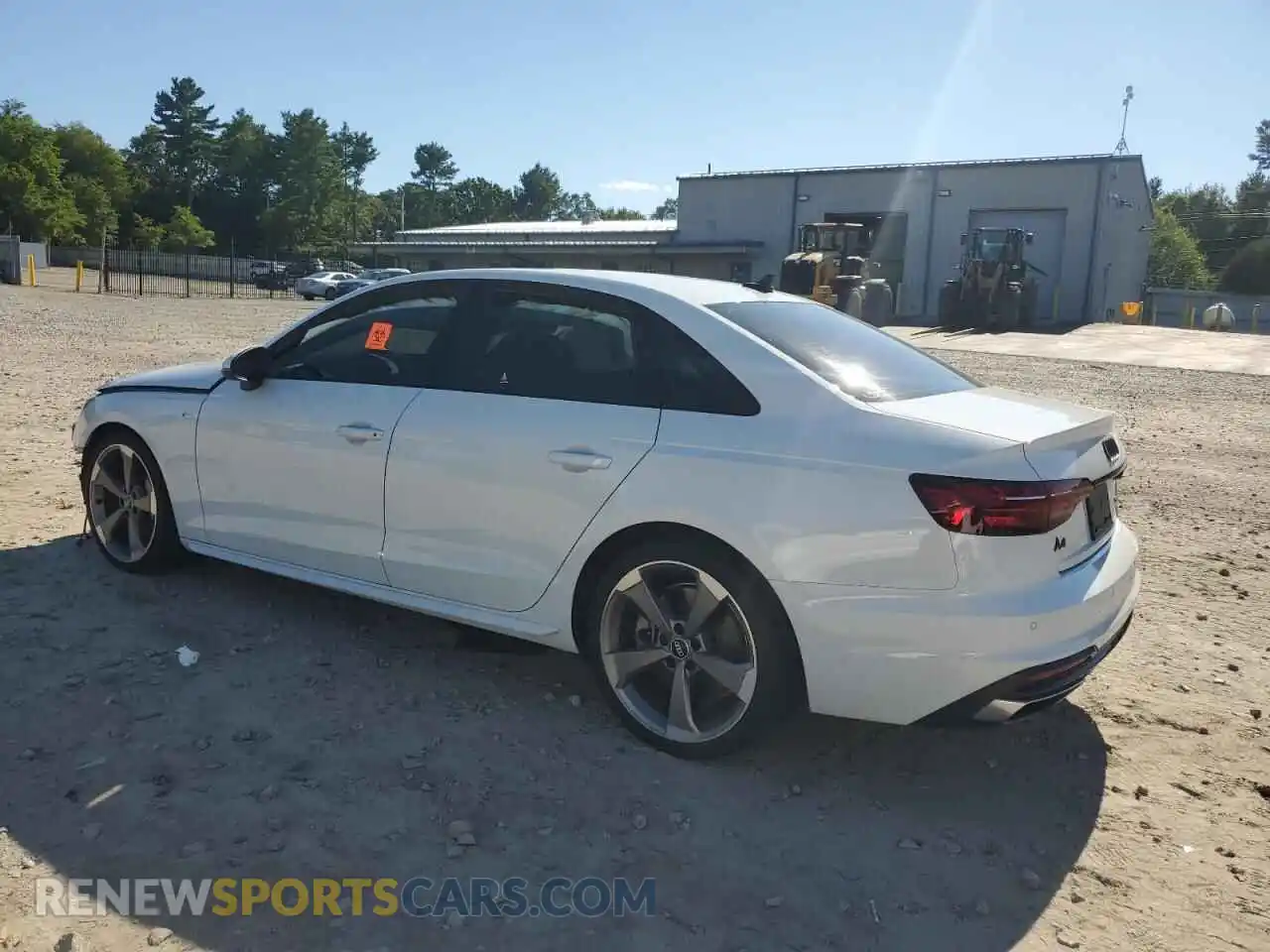 2 Photograph of a damaged car WAUEAAF40MA051045 AUDI A4 2021