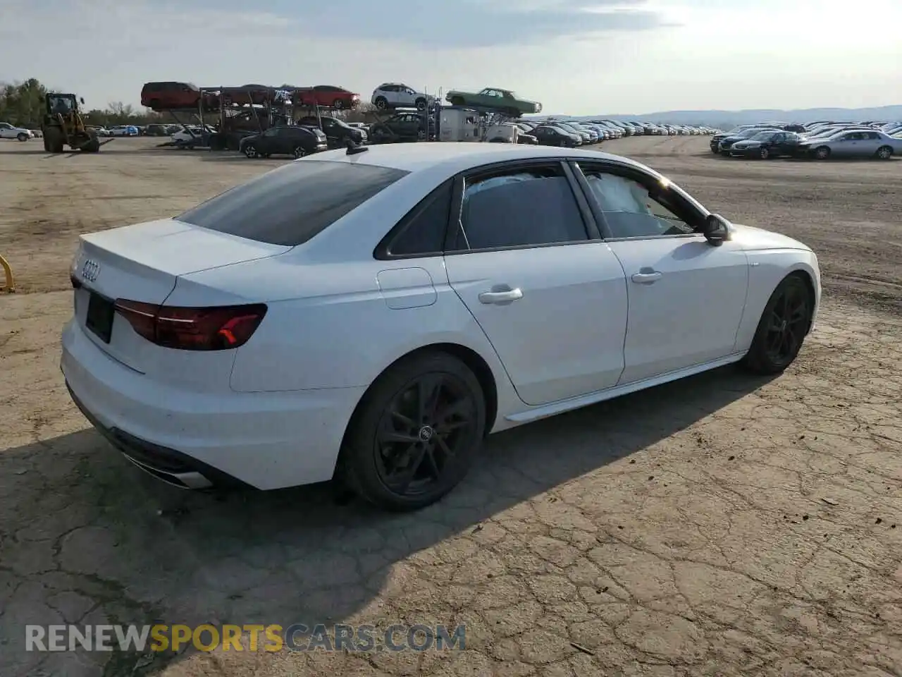 3 Photograph of a damaged car WAUEAAF40MN003702 AUDI A4 2021