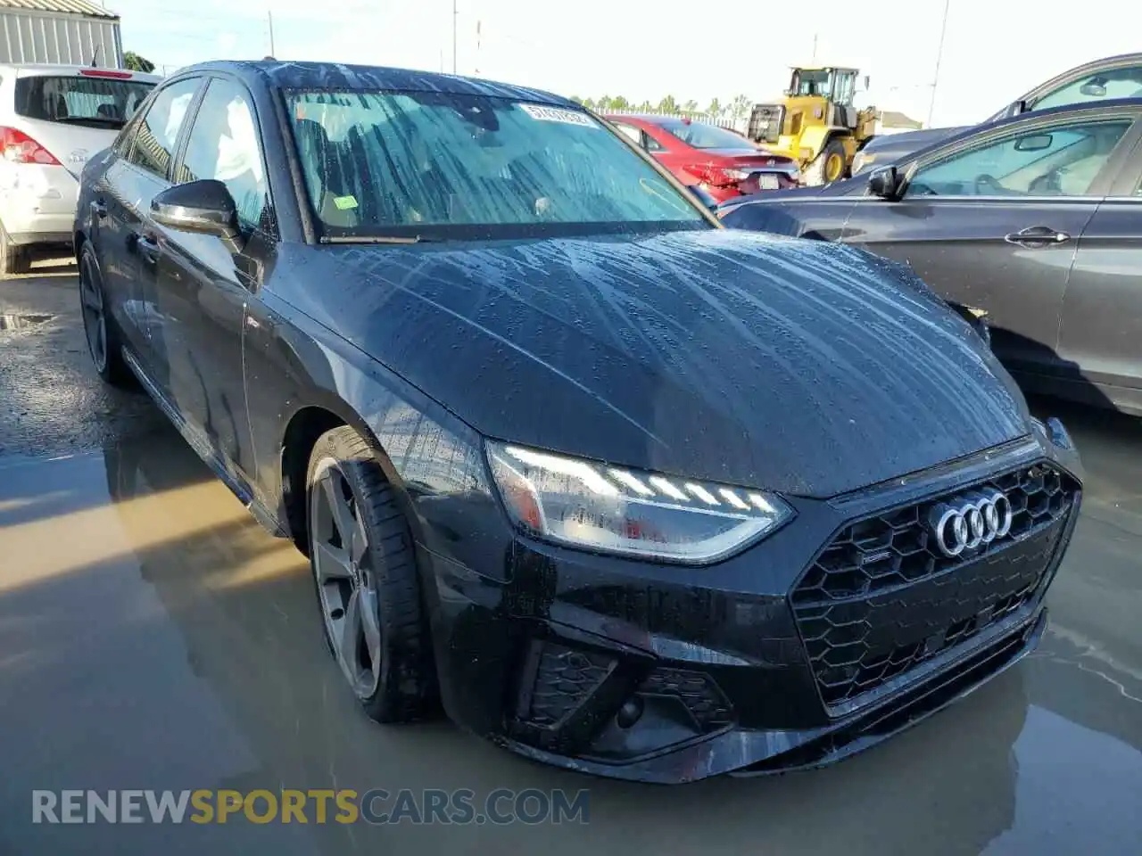 1 Photograph of a damaged car WAUEAAF41MA058151 AUDI A4 2021