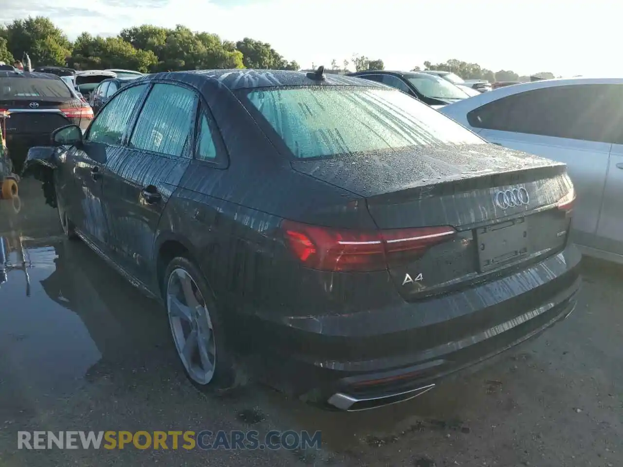 3 Photograph of a damaged car WAUEAAF41MA058151 AUDI A4 2021