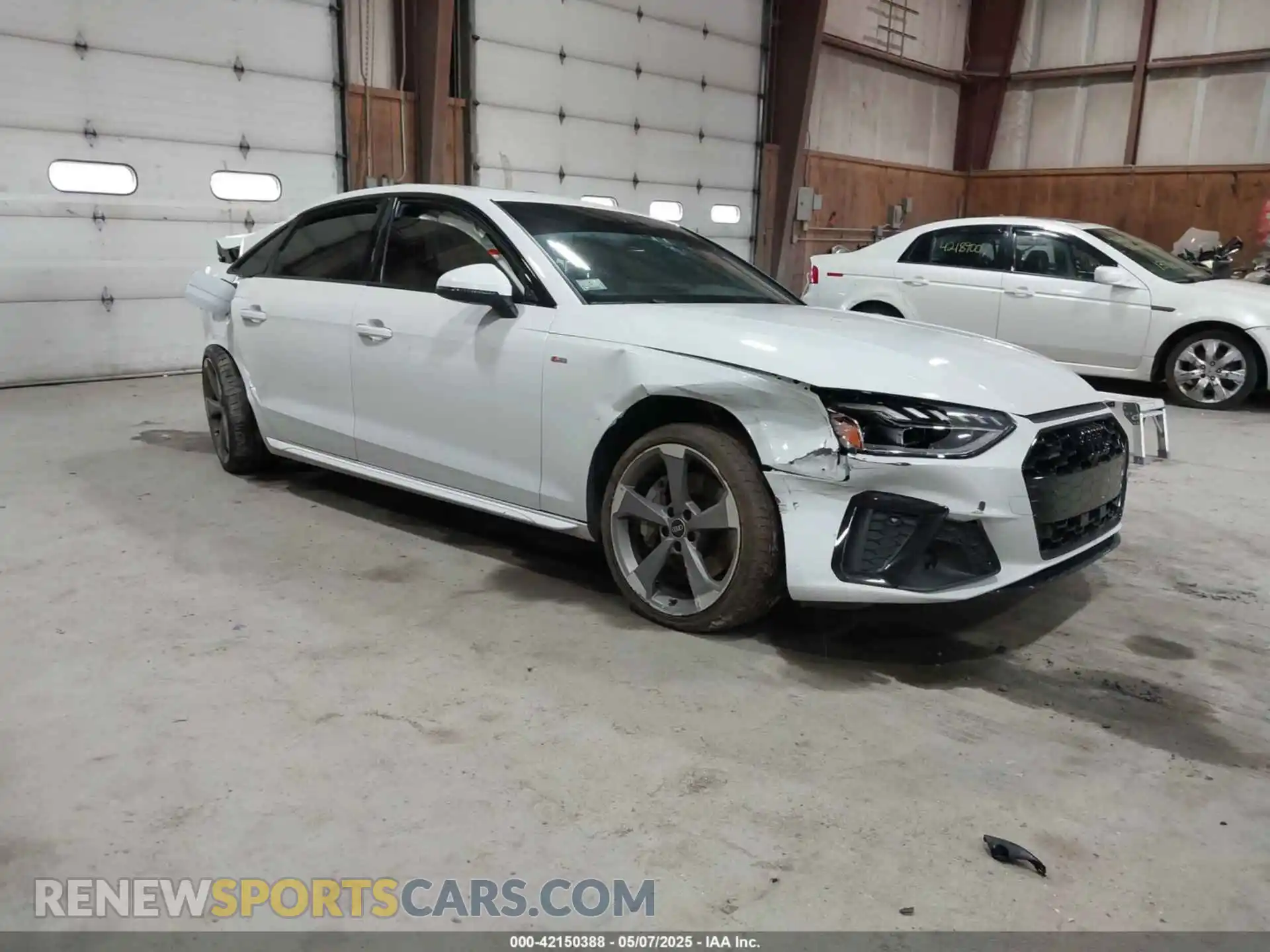 1 Photograph of a damaged car WAUEAAF41MA074690 AUDI A4 2021