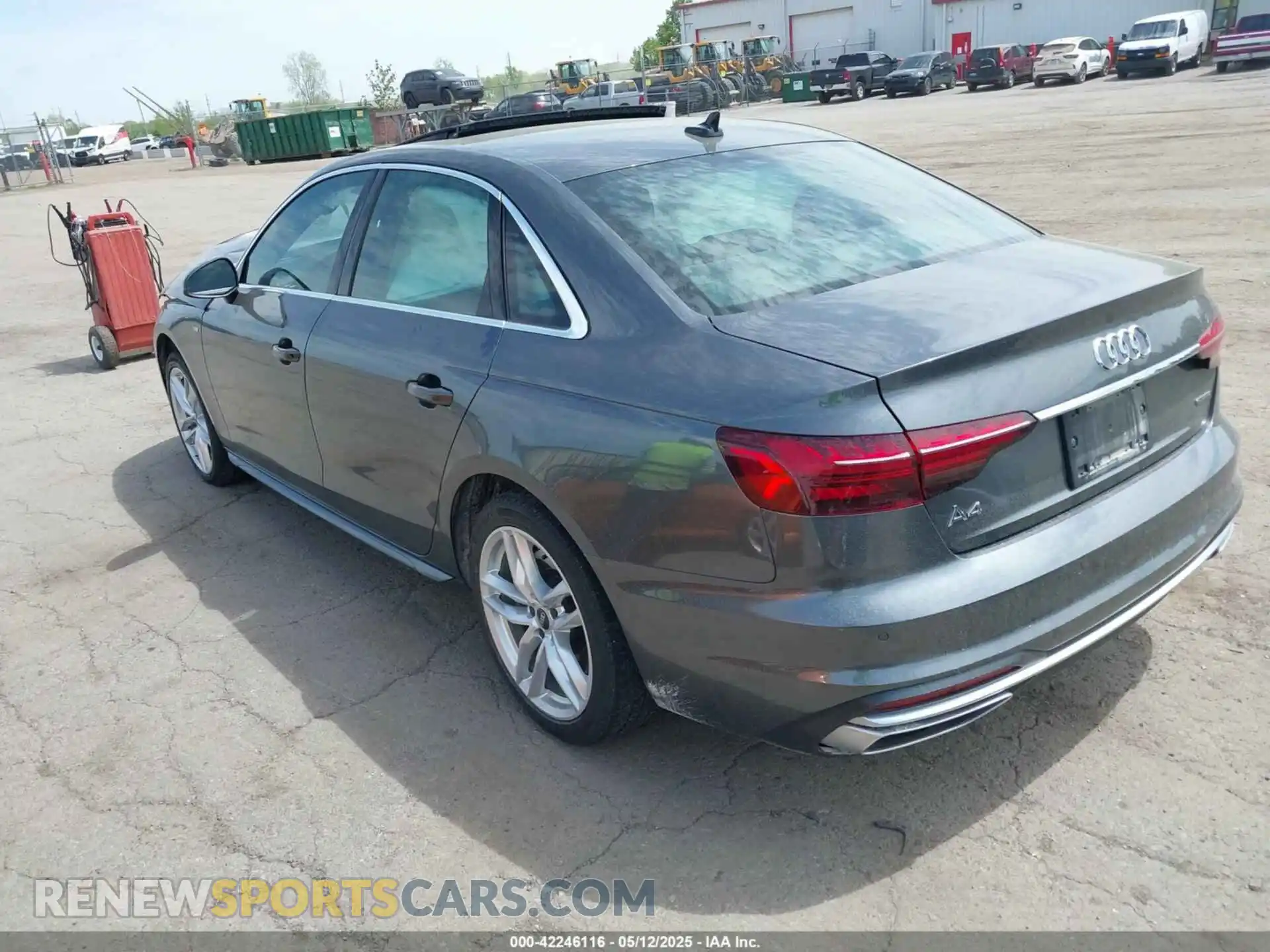 3 Photograph of a damaged car WAUEAAF41MA076634 AUDI A4 2021