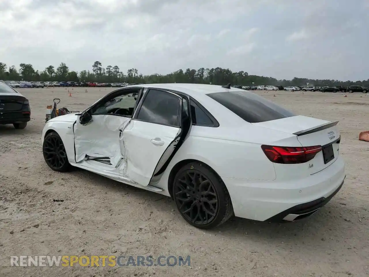 2 Photograph of a damaged car WAUEAAF42MA016796 AUDI A4 2021