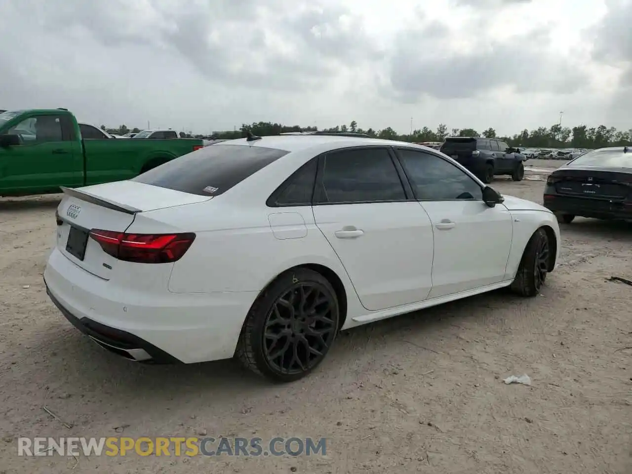 3 Photograph of a damaged car WAUEAAF42MA016796 AUDI A4 2021