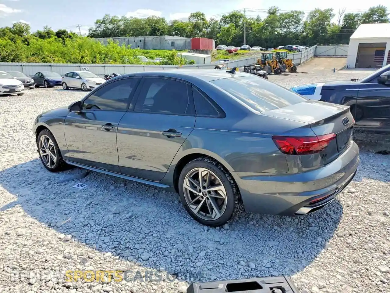 2 Photograph of a damaged car WAUEAAF42MA078831 AUDI A4 2021