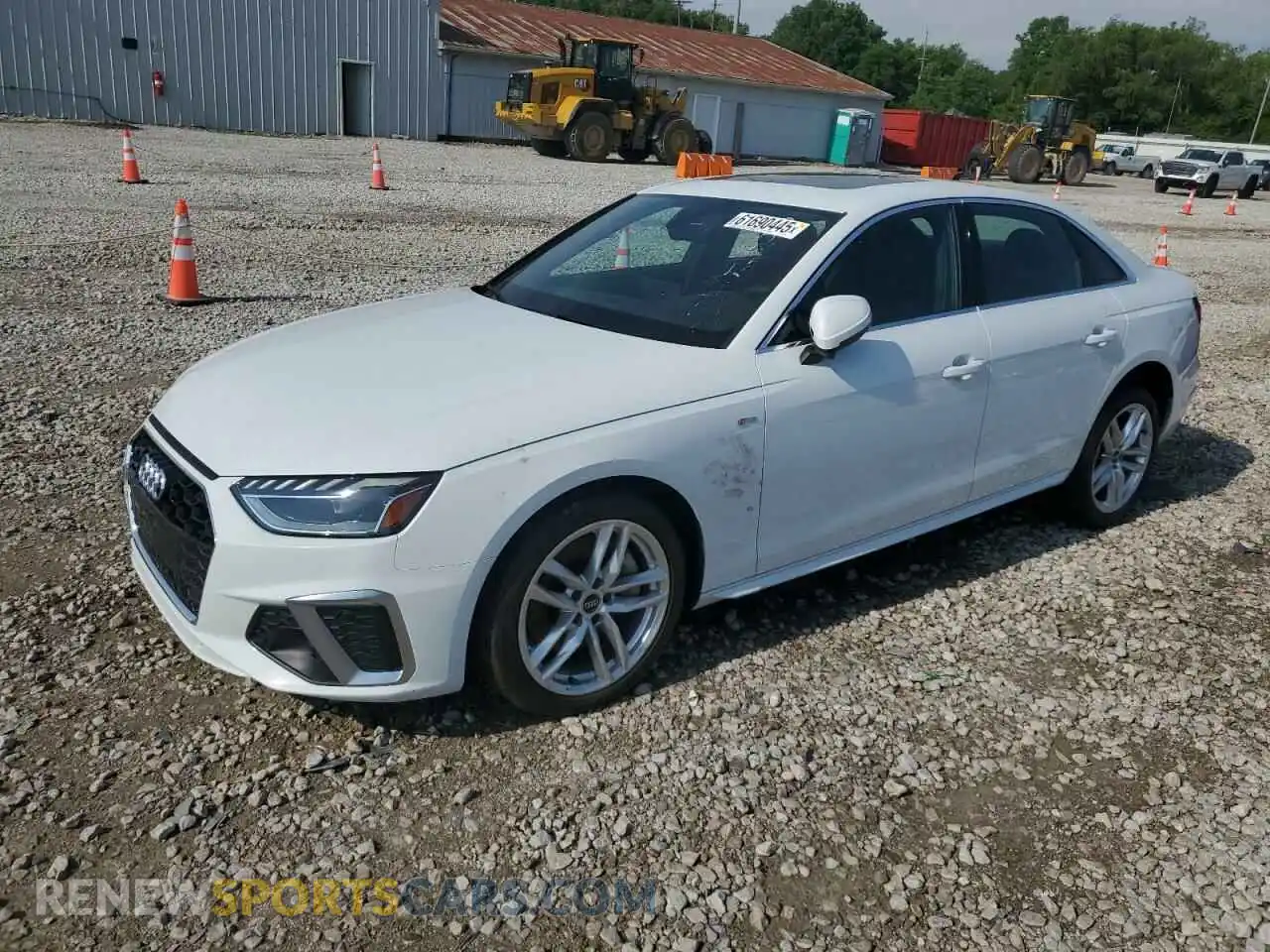 1 Photograph of a damaged car WAUEAAF43MA029511 AUDI A4 2021