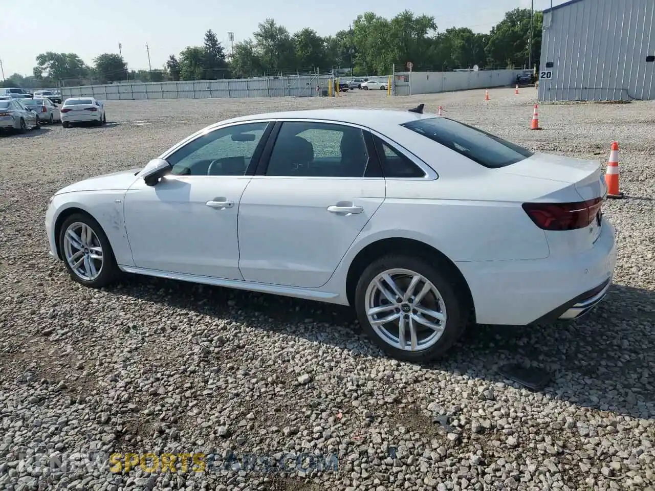 2 Photograph of a damaged car WAUEAAF43MA029511 AUDI A4 2021