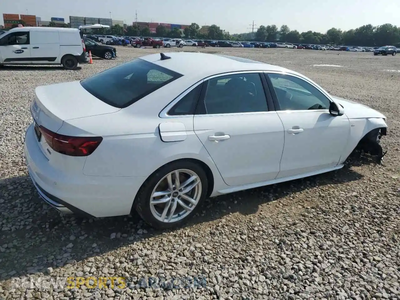 3 Photograph of a damaged car WAUEAAF43MA029511 AUDI A4 2021