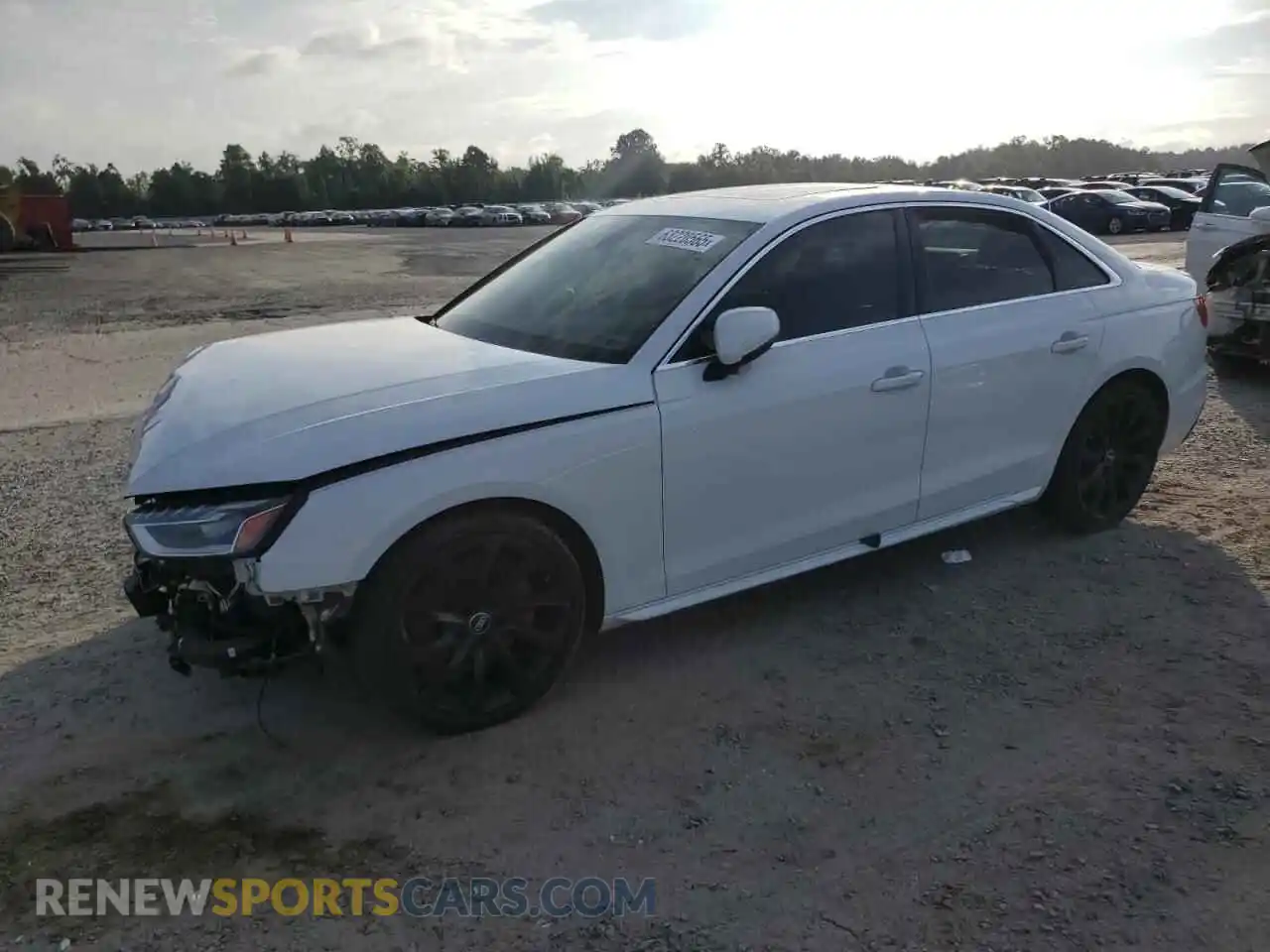 1 Фотография поврежденного автомобиля WAUEAAF43MN002415 AUDI A4 2021