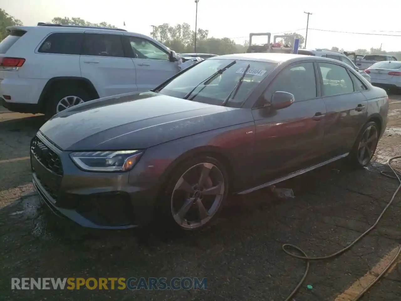 1 Photograph of a damaged car WAUEAAF44MN016033 AUDI A4 2021