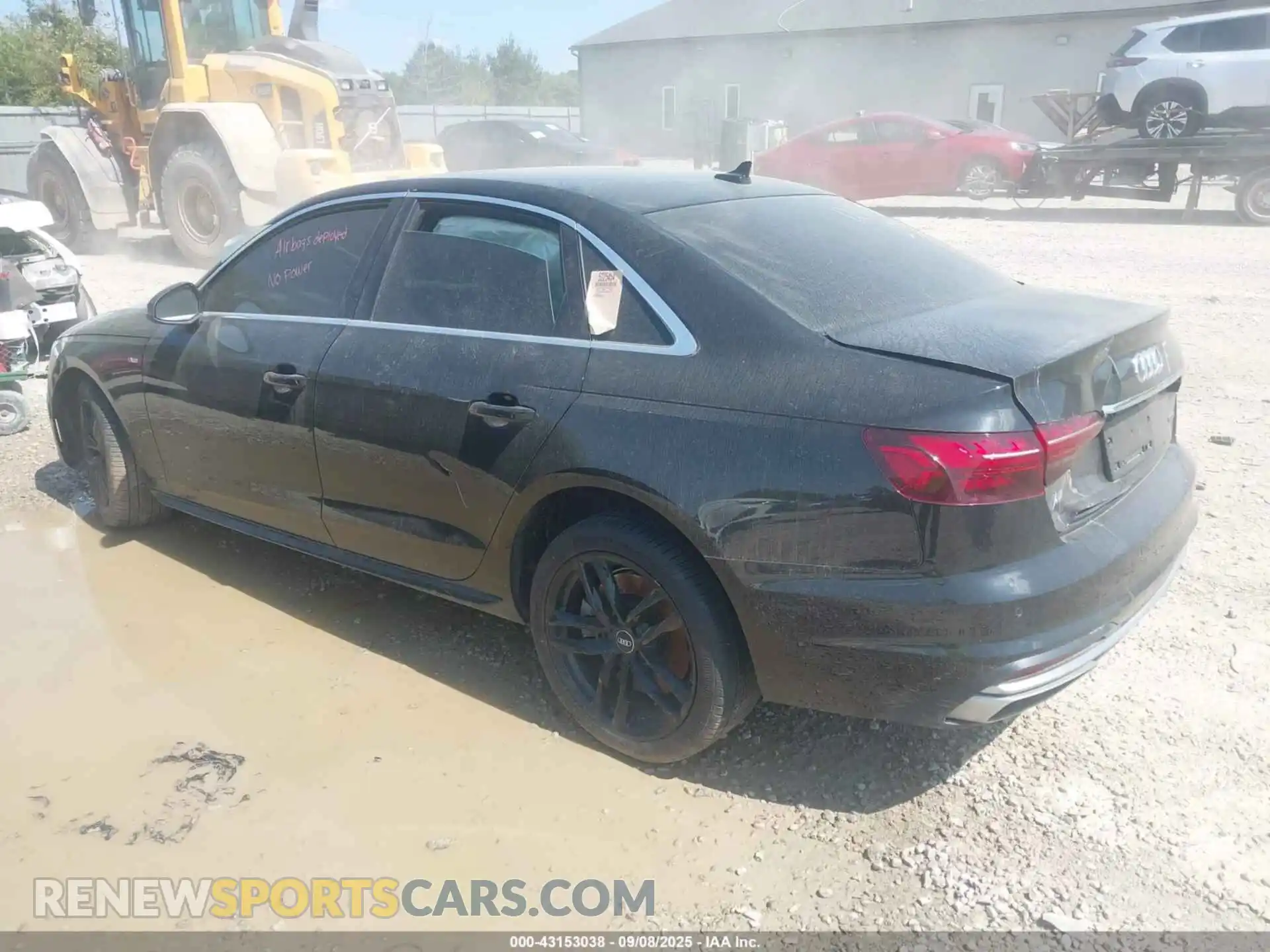 3 Photograph of a damaged car WAUEAAF46MA011861 AUDI A4 2021