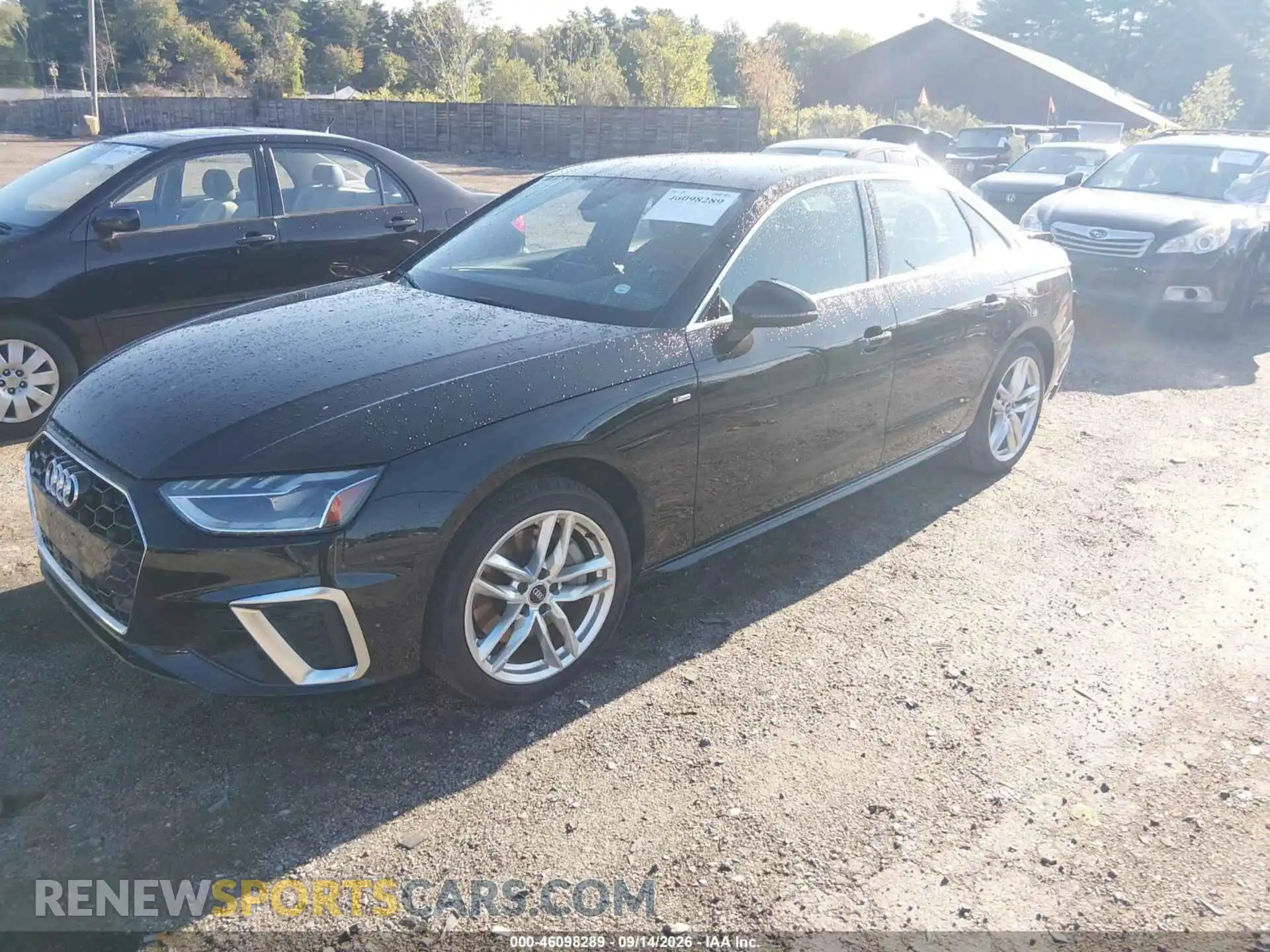 2 Photograph of a damaged car WAUEAAF49MA029044 AUDI A4 2021