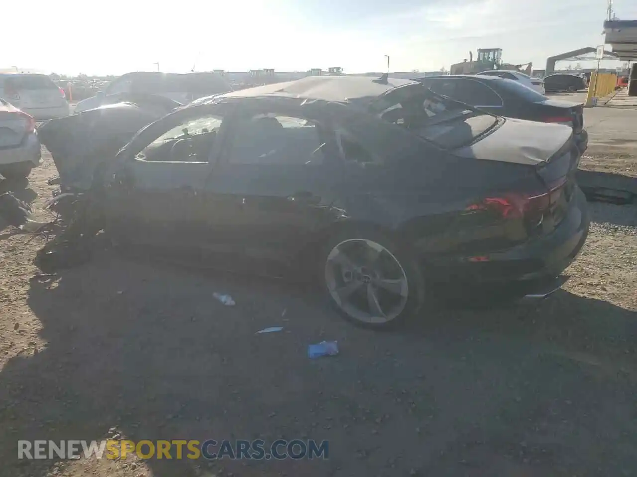 2 Photograph of a damaged car WAUEAAF49MN012317 AUDI A4 2021