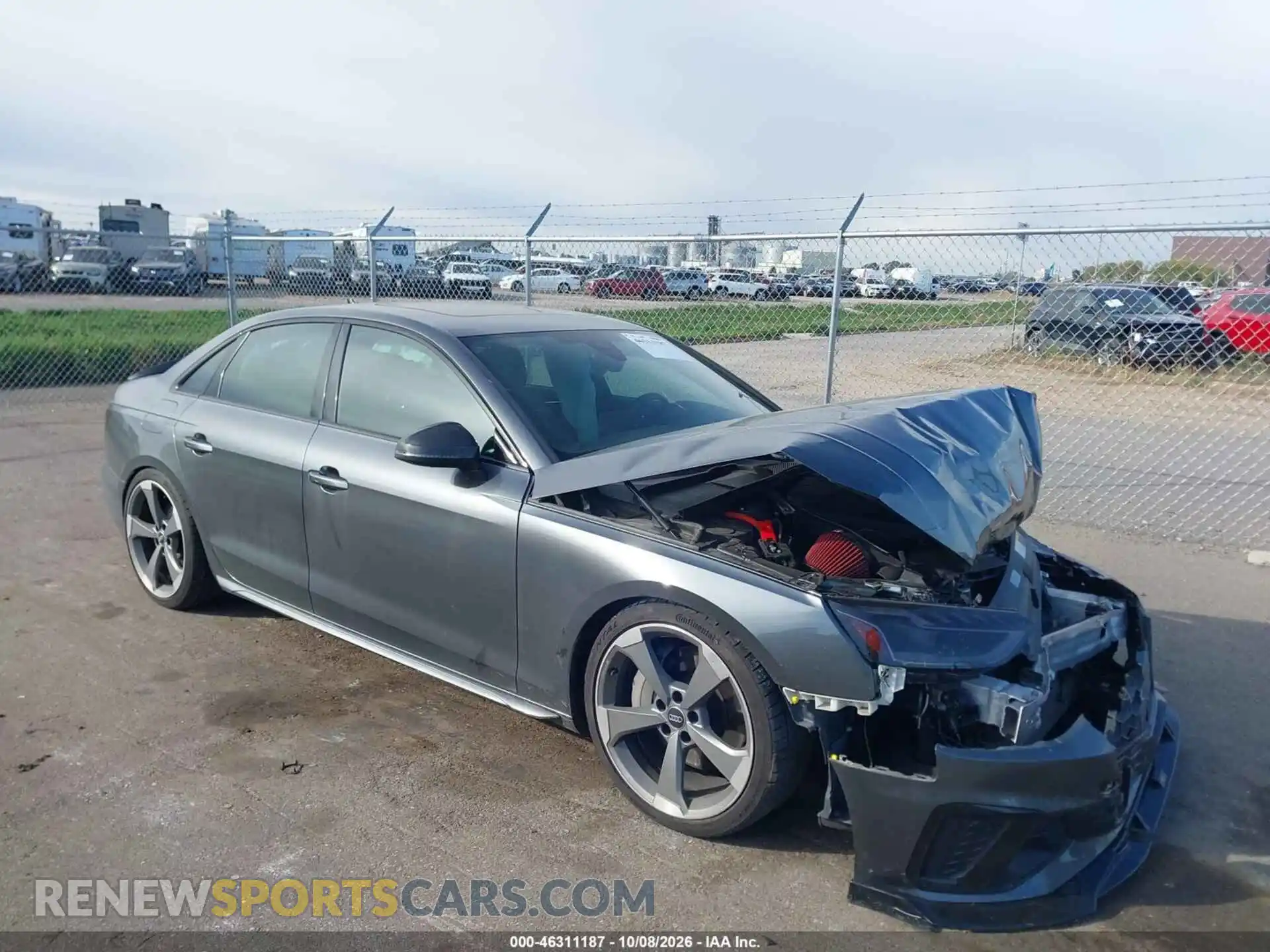 1 Фотография поврежденного автомобиля WAUEAAF4XMA024211 AUDI A4 2021