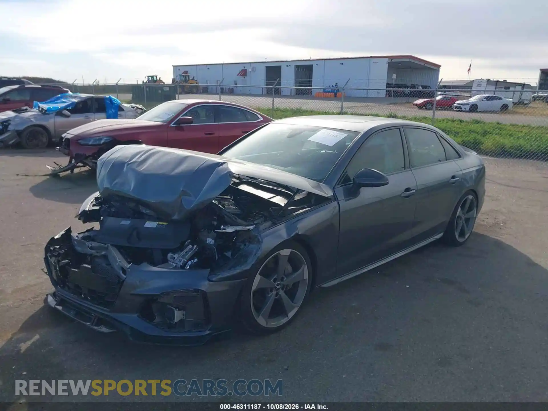 2 Фотография поврежденного автомобиля WAUEAAF4XMA024211 AUDI A4 2021