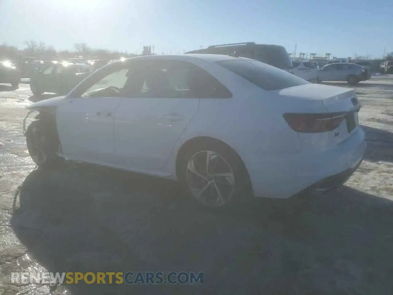 2 Photograph of a damaged car WAUEAAF4XMN006865 AUDI A4 2021
