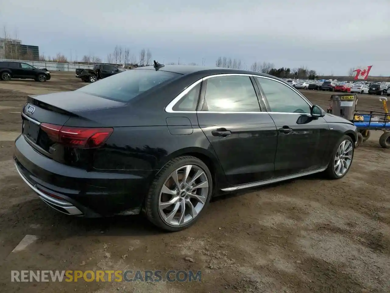 3 Photograph of a damaged car WAUFAAF45MN013212 AUDI A4 2021