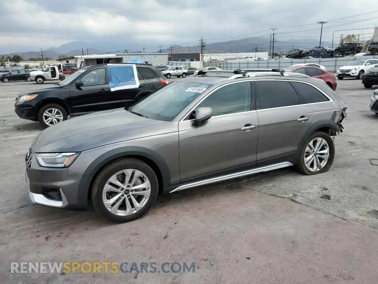 1 Photograph of a damaged car WA18AAF48NA017415 AUDI A4 2022