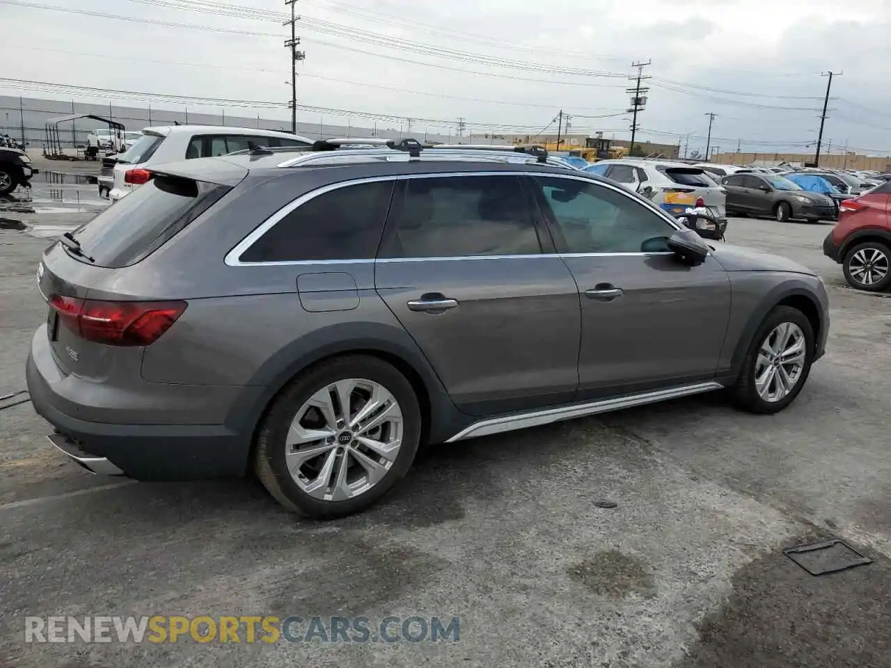 3 Photograph of a damaged car WA18AAF48NA017415 AUDI A4 2022