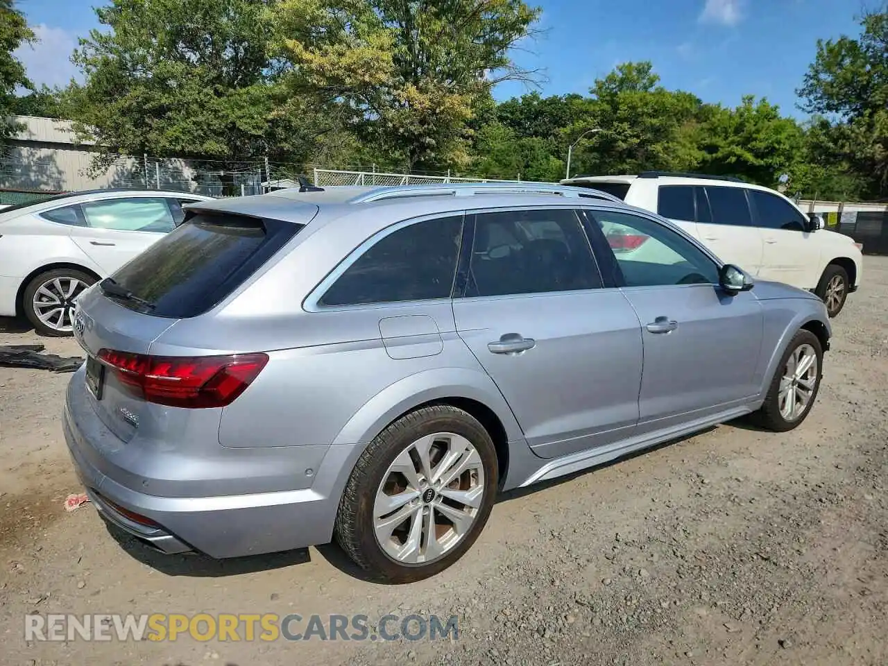 3 fotografías del automóvil dañado WA19AAF48NA022702 AUDI A4 2022