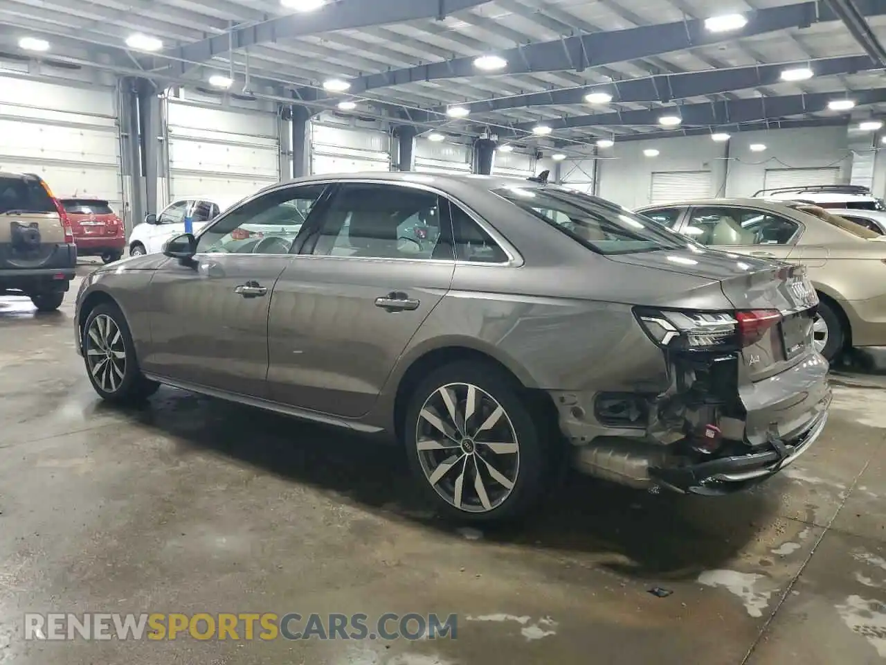 2 Photograph of a damaged car WAUABAF41NA019721 AUDI A4 2022
