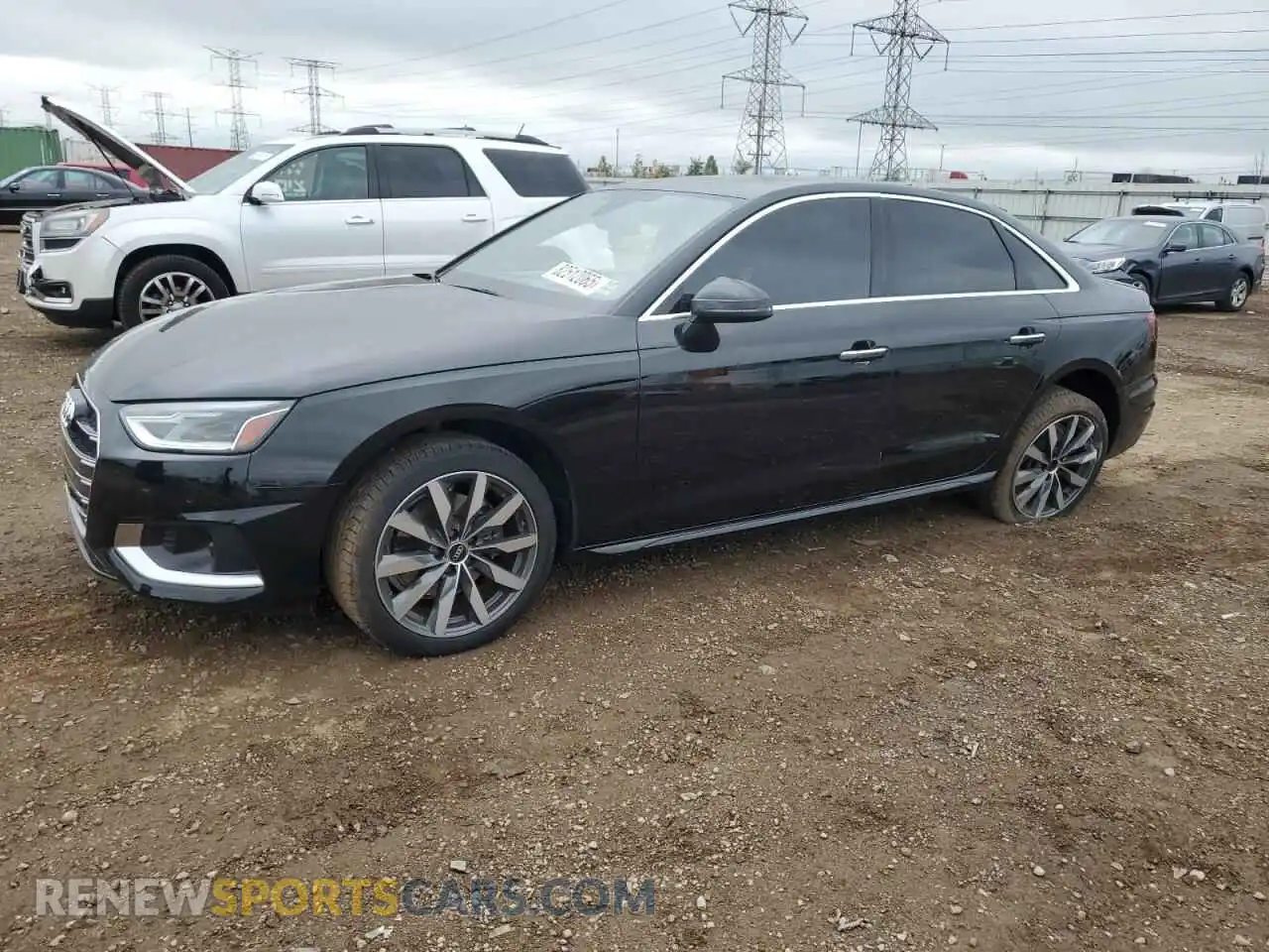 1 Photograph of a damaged car WAUABAF41NN001745 AUDI A4 2022