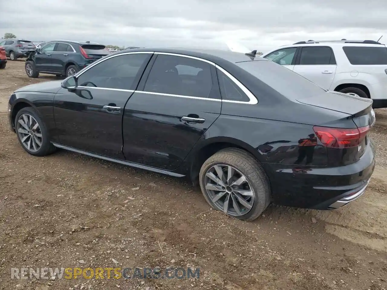 2 Photograph of a damaged car WAUABAF41NN001745 AUDI A4 2022
