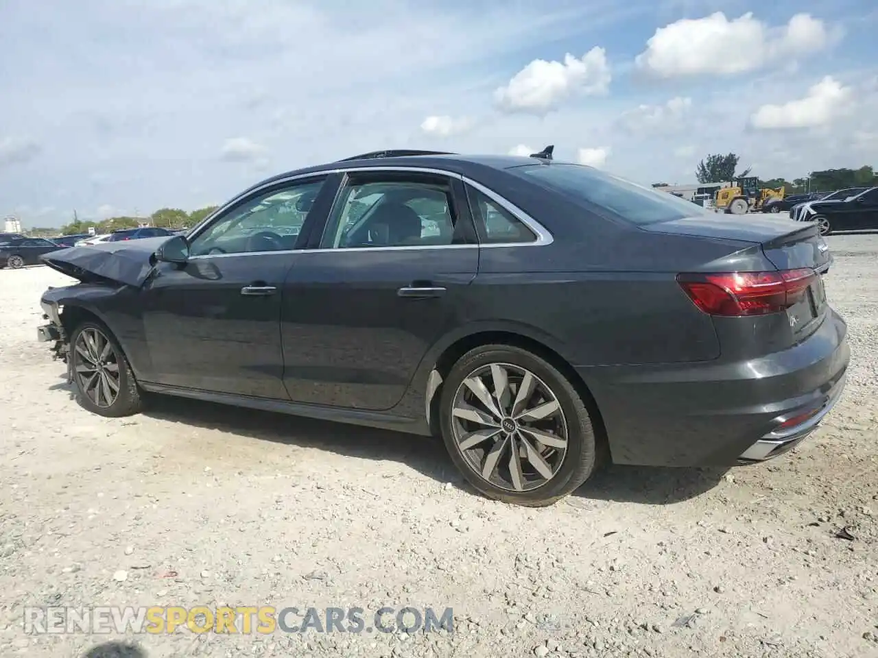 2 Photograph of a damaged car WAUABAF43NA006338 AUDI A4 2022