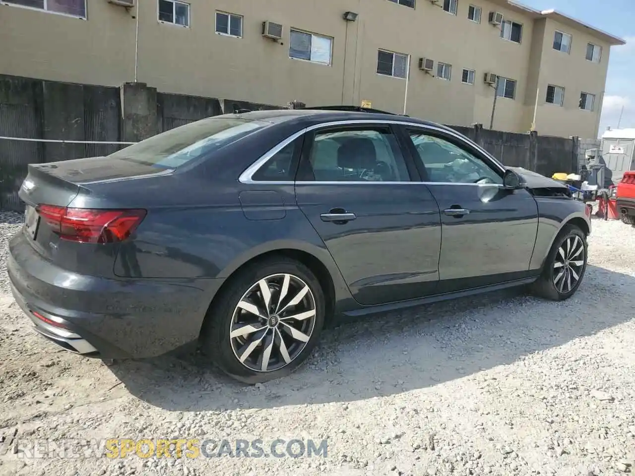 3 Photograph of a damaged car WAUABAF43NA006338 AUDI A4 2022
