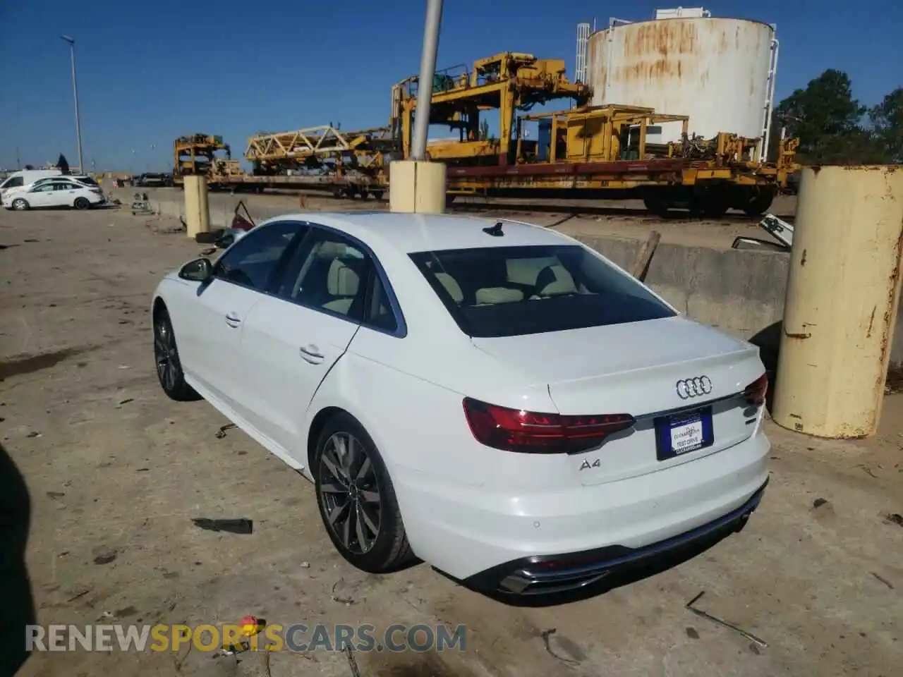 3 Photograph of a damaged car WAUABAF43NA011538 AUDI A4 2022