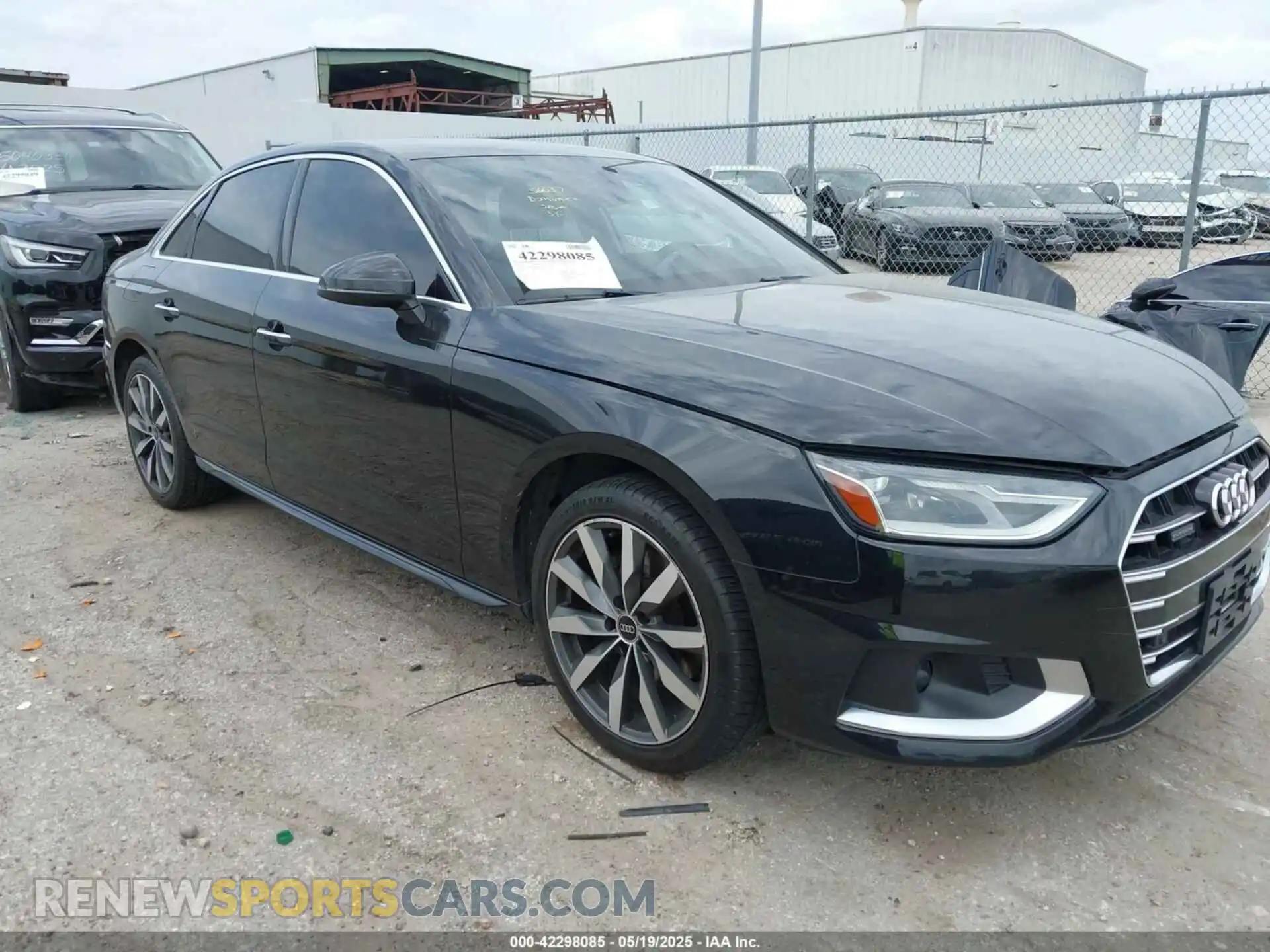 1 Photograph of a damaged car WAUABAF44NA018899 AUDI A4 2022