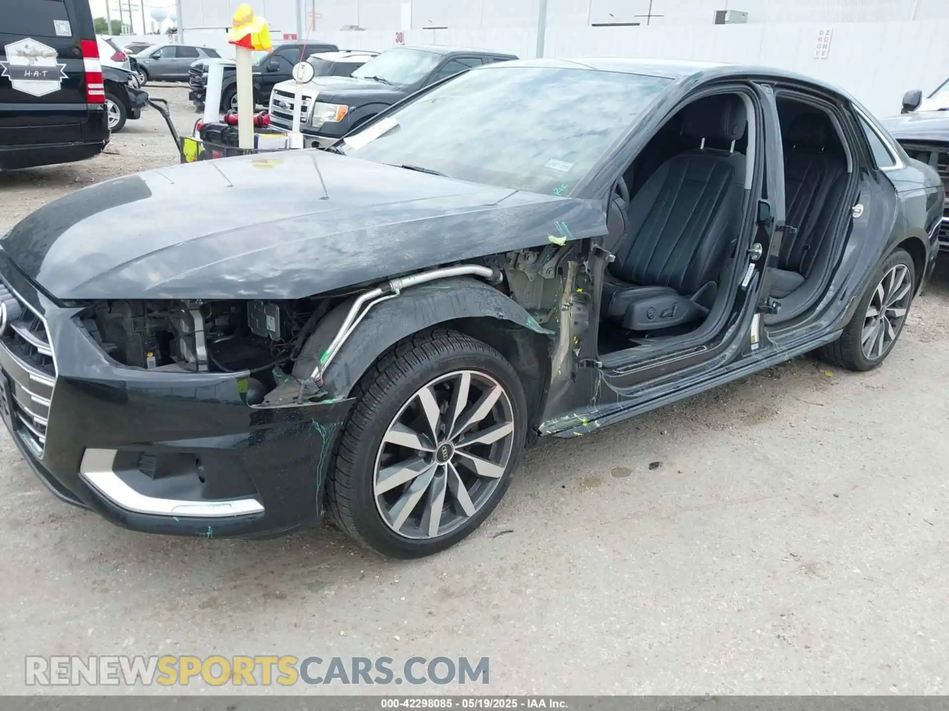 2 Photograph of a damaged car WAUABAF44NA018899 AUDI A4 2022