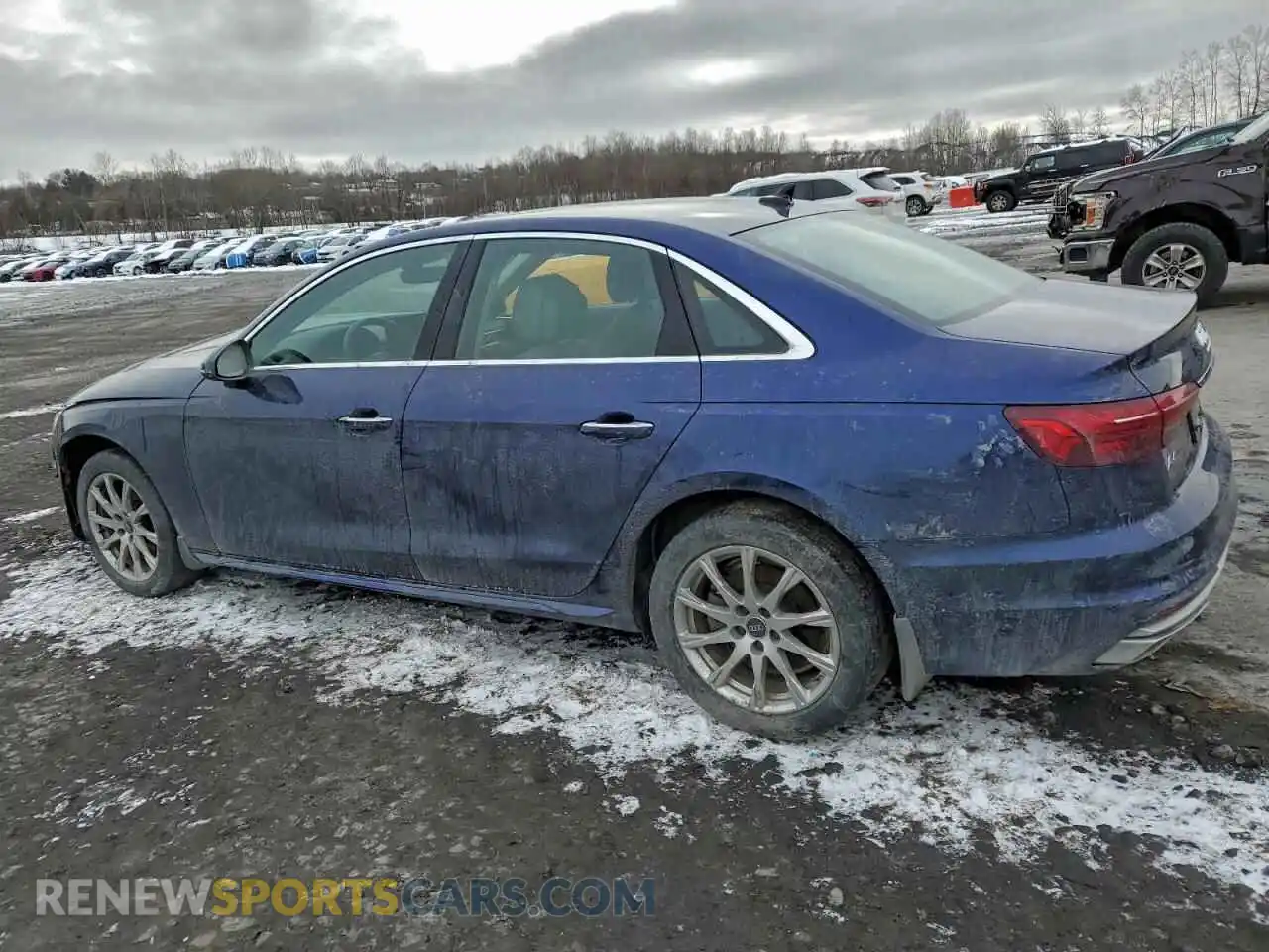 2 Photograph of a damaged car WAUABAF45NN000307 AUDI A4 2022