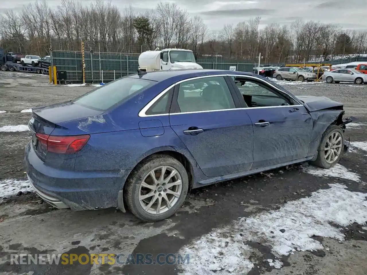 3 Photograph of a damaged car WAUABAF45NN000307 AUDI A4 2022
