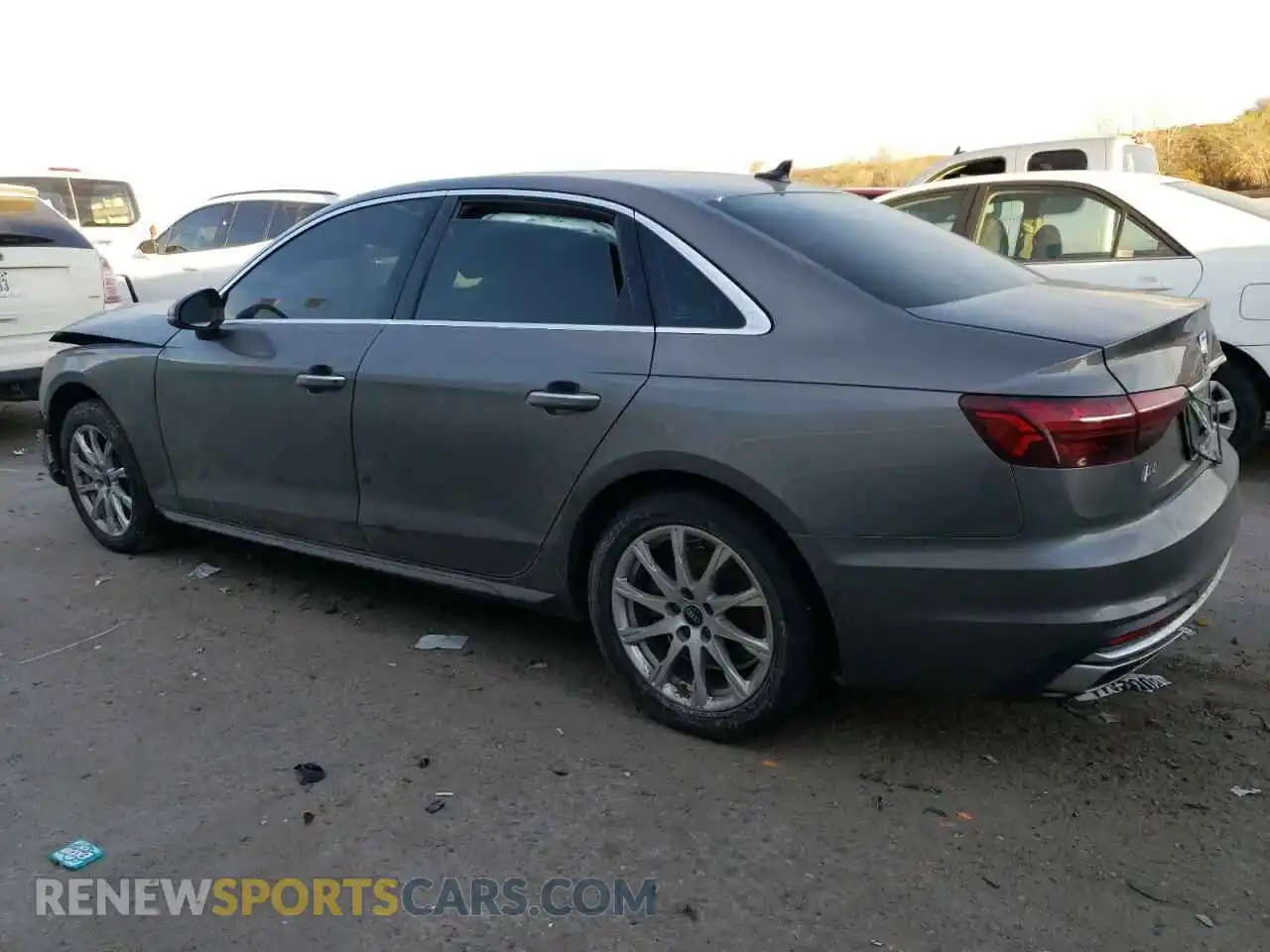 2 Photograph of a damaged car WAUABAF46NN005029 AUDI A4 2022