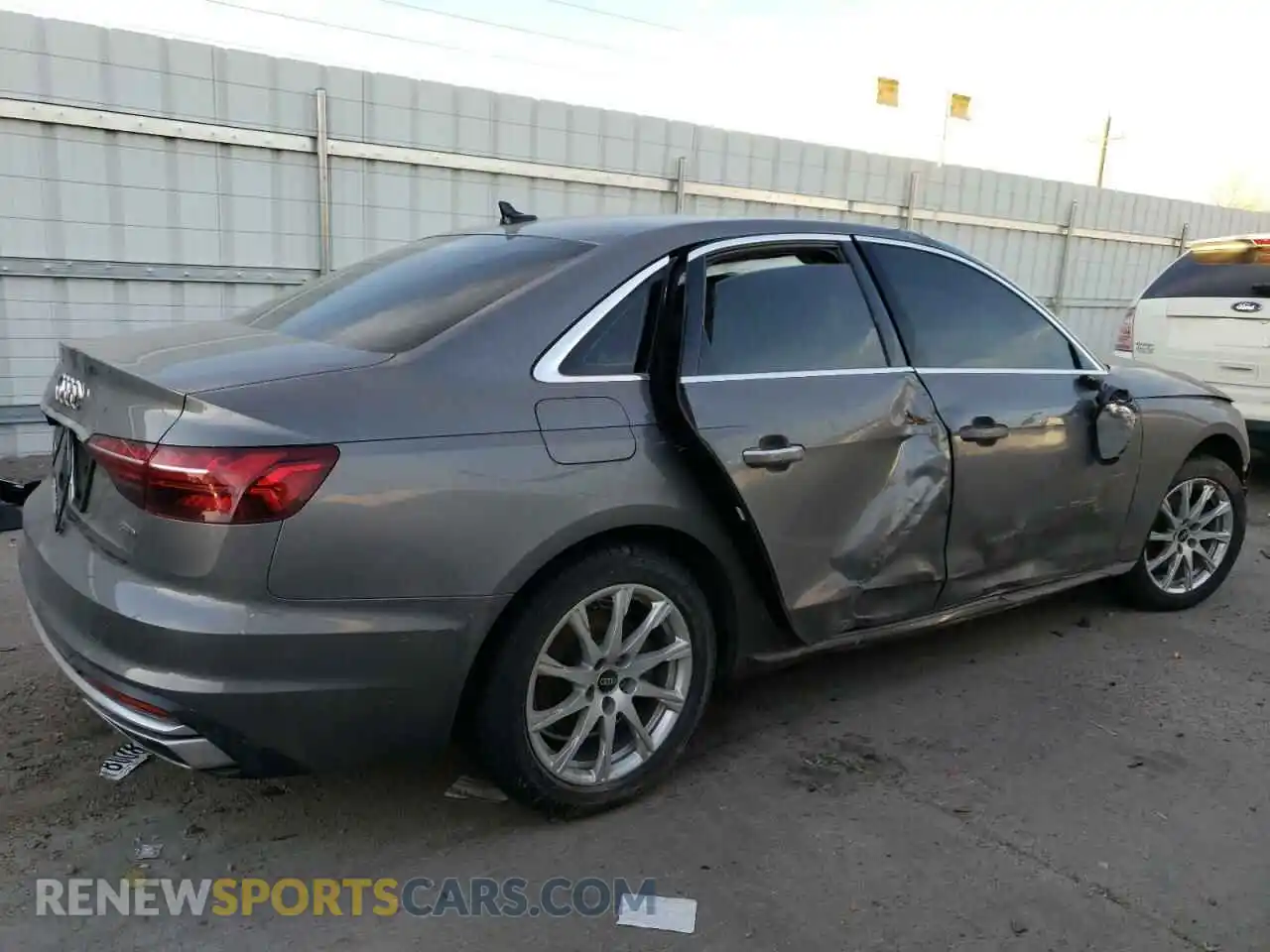 3 Photograph of a damaged car WAUABAF46NN005029 AUDI A4 2022