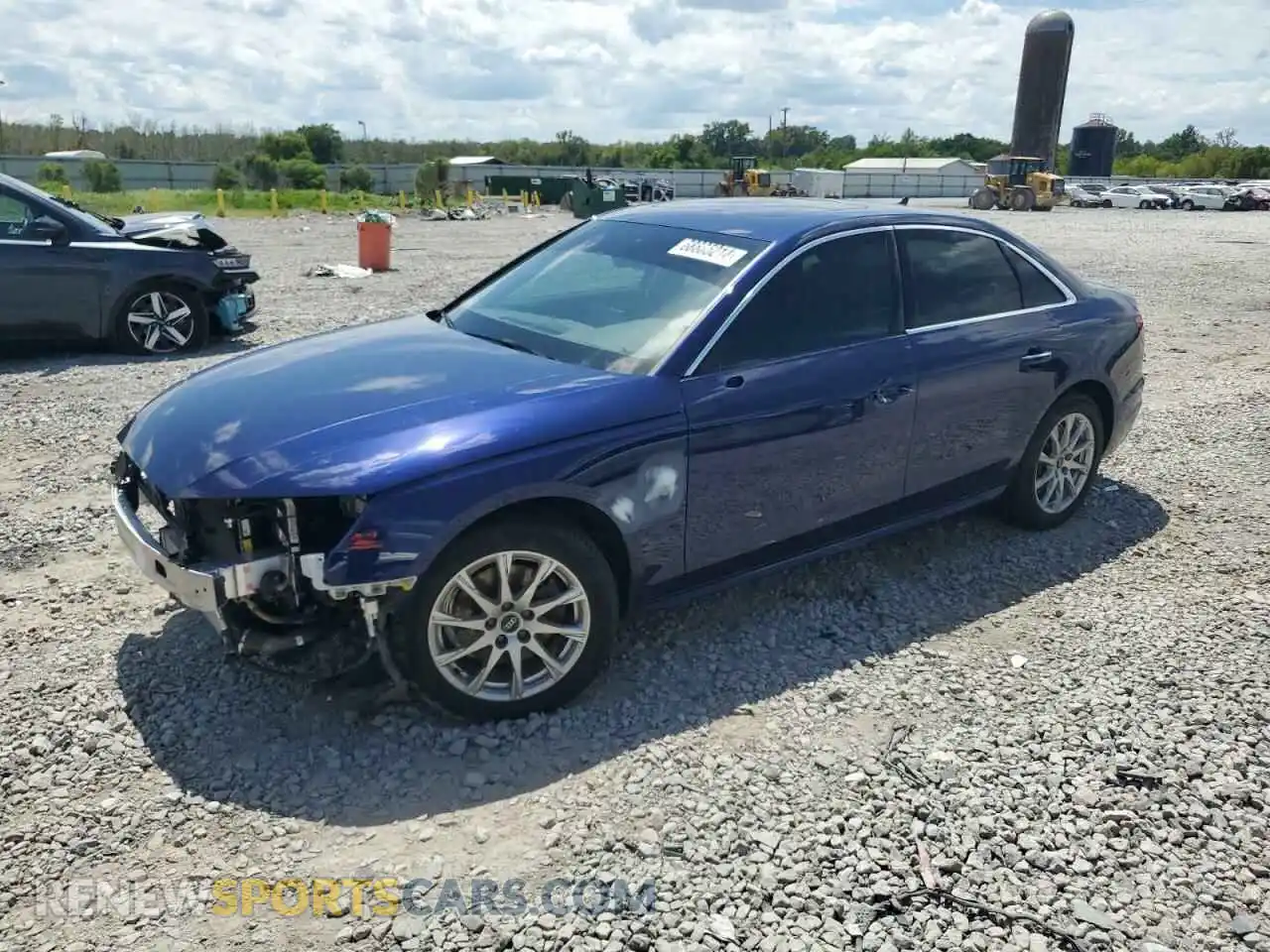1 Photograph of a damaged car WAUABAF47NA005094 AUDI A4 2022