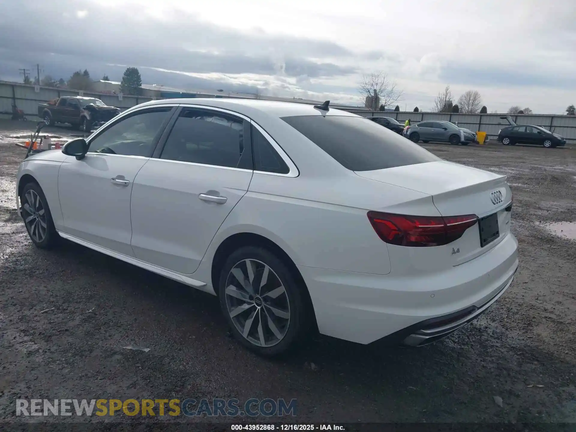 3 Photograph of a damaged car WAUABAF49NN012993 AUDI A4 2022